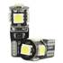 Lâmpada de presença T10 5 led branco canbus 2 pcs
