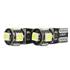 Lâmpada de presença T10 5 led branco canbus 2 pcs