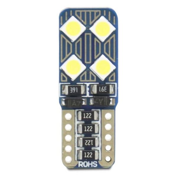Lâmpada de presença T10 8 led branco canbus 2 pcs