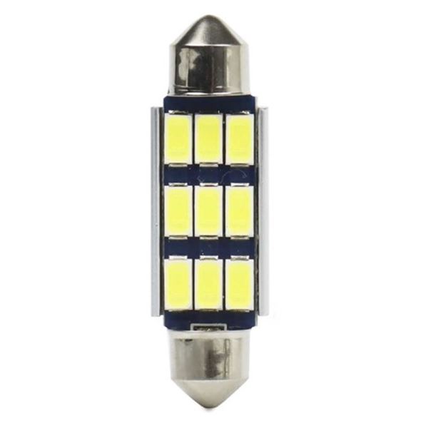 Lâmpada LED C5W 9 branco 42 mm 2 pcs