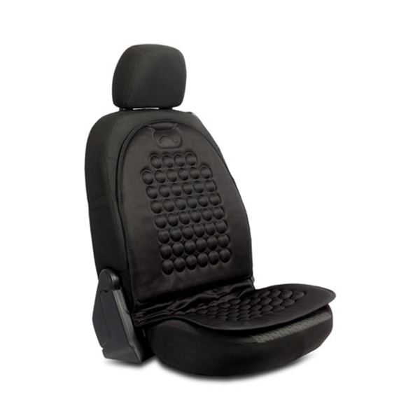 Encosto do banco do automóvel ergonómico preto Plus Power