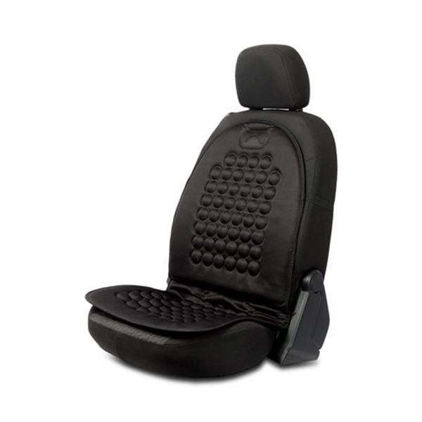 Encosto do banco do automóvel ergonómico preto Plus Power