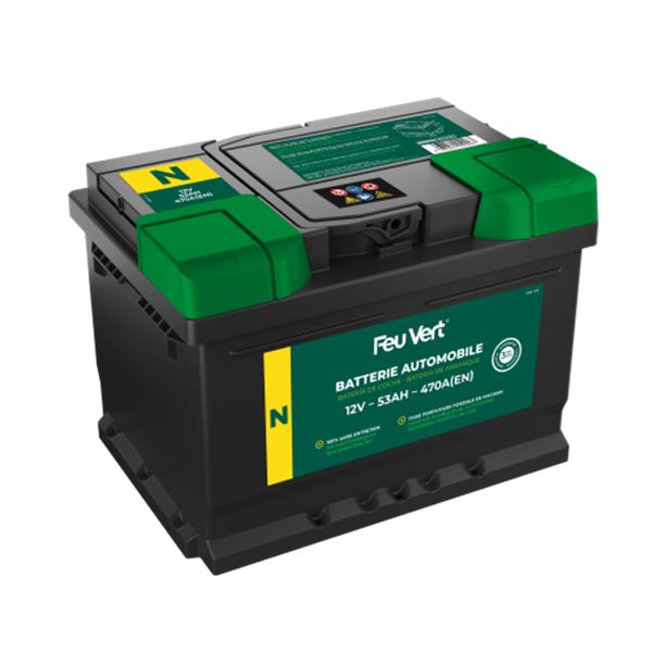 Bateria de automóvel Feu Vert N 53ah 470a