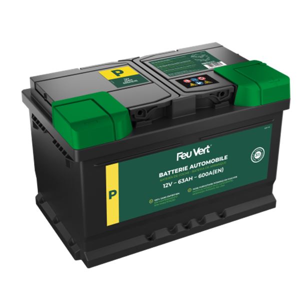 Bateria de carro Feu Vert P 63ah 600a