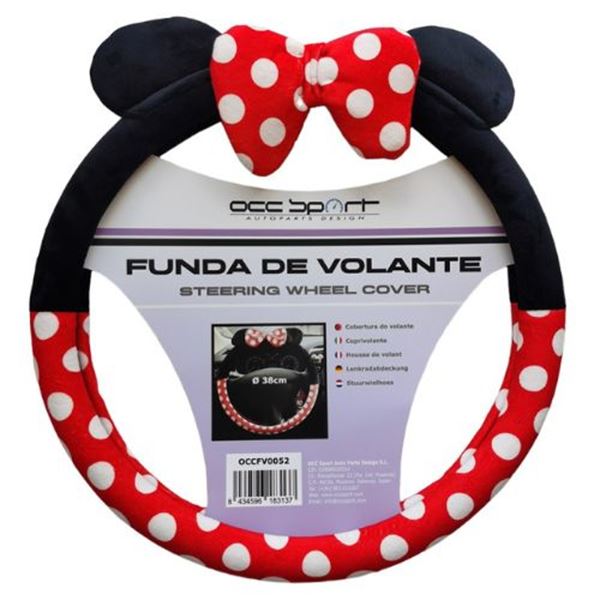Capa para volante Occ Sport Anime Minnie Capa para volante Occ Sport Anime Minnie