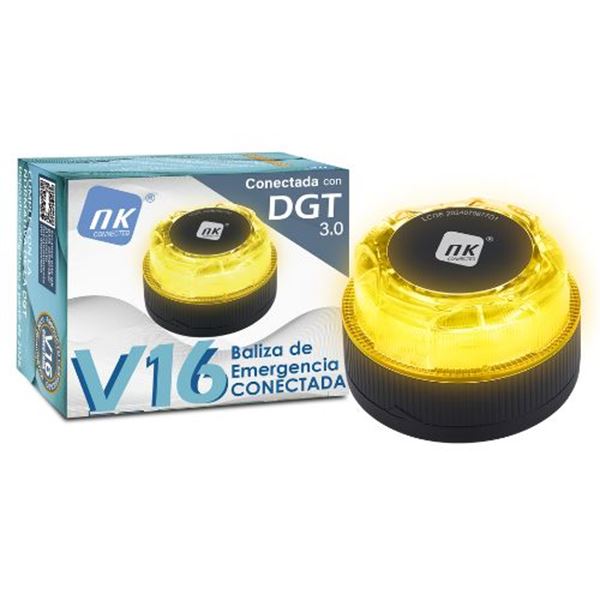 Luz de emergência V16 NK Ligado