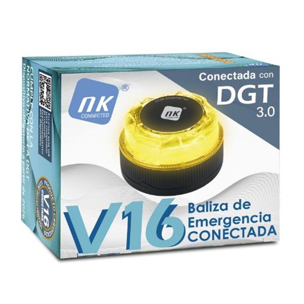 Luz de emergência V16 NK Ligado