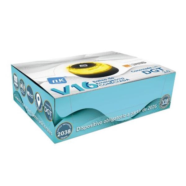 Luz de emergência V16 NK Ligado