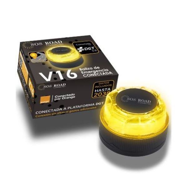 Baliza de emergência SOS Road Connected ligada à DGT