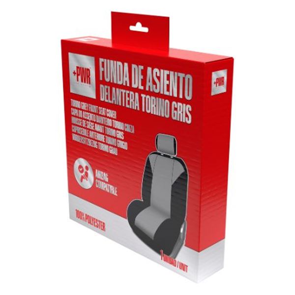 Cobertura para um banco de automóvel Torino cinzento
