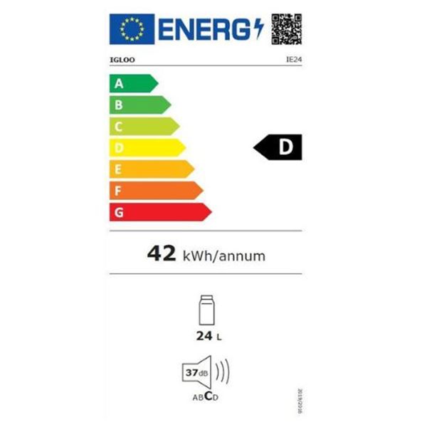 Frigorífico elétrico IGLOO IE24 DC 12