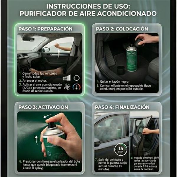 Purificador de ambiente Feu Vert 125Ml