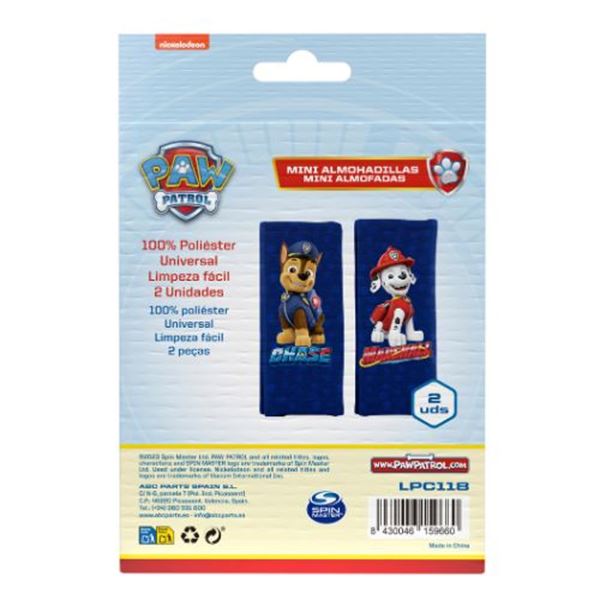 Capas de cinto azul da Patrulha Canina