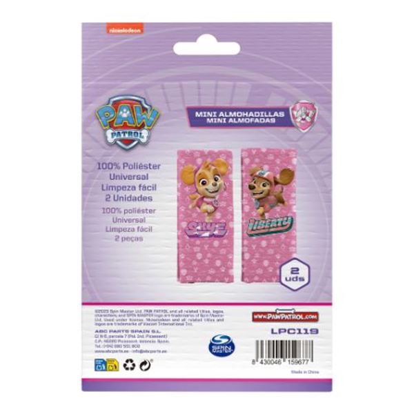 Capas de cinto cor-de-rosa da Patrulha Pata