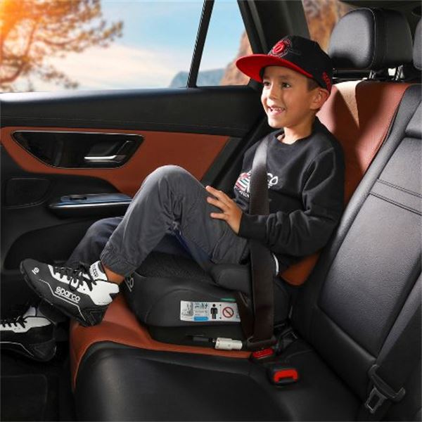 Sparco Isofix, banco elevatório para crianças 125 a 150 cm F100I preto