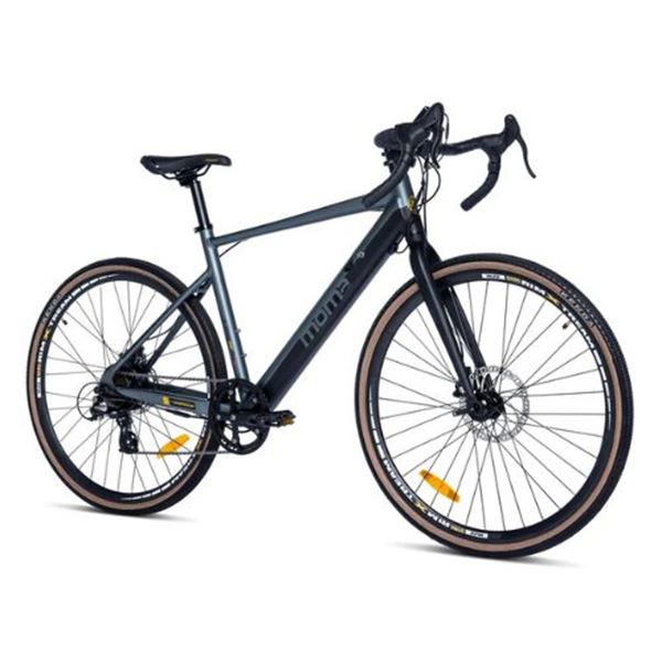 Bicicleta eléctrica E-Gravel 28 PRO MOMA