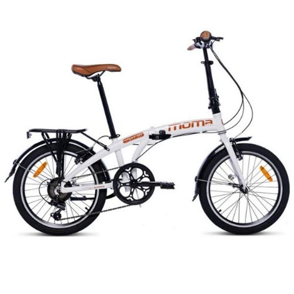 Bicicleta dobrável MOMA light 20 branca
