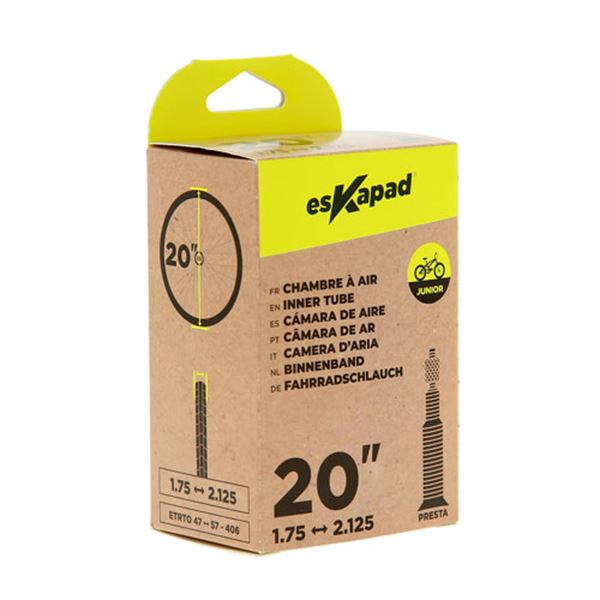 tubo interior 20 polegadas 1,75-2,125 Eskapad presta