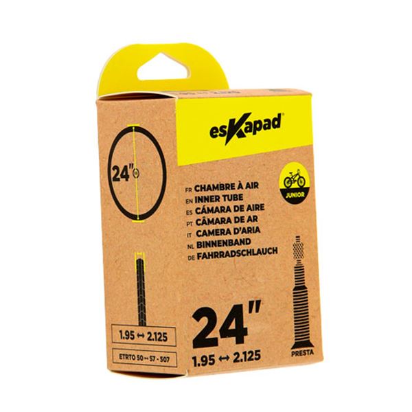 tubo interior 24 polegadas 1,95-2,125 Eskapad presta