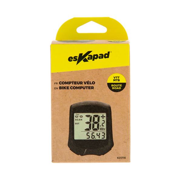 Contador de km roscado de 9 funções Eskapad