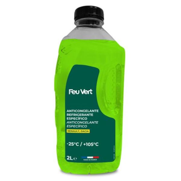 Anticongelante Refrigerante Feu Vert -25ºc Renault 2l