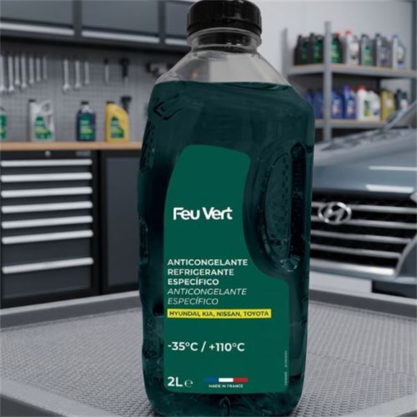 Feu Vert Anticongelante Refrigerante -35ºc Honda/Hyundai 2l