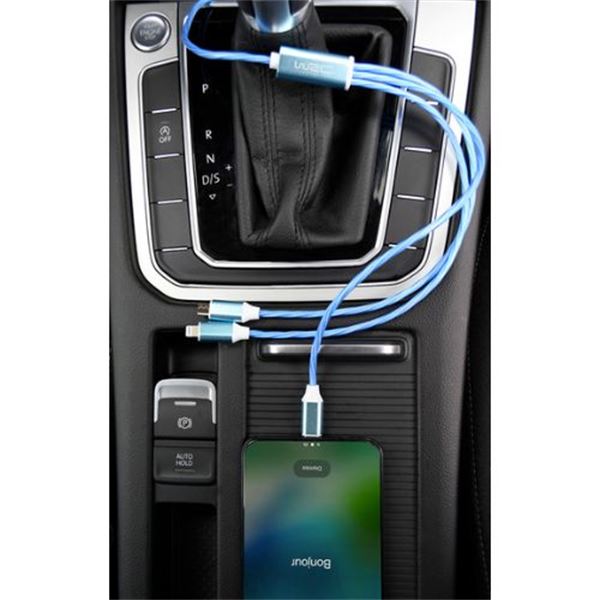 Cabo USB lightning USB WRC 3 em 1