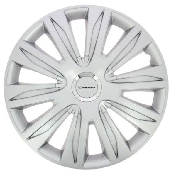 Michelin 4 Tampão de rodas 14" nvs42 cromadas