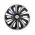 Michelin 4 Tampão de rodas 14" 3d black edition
