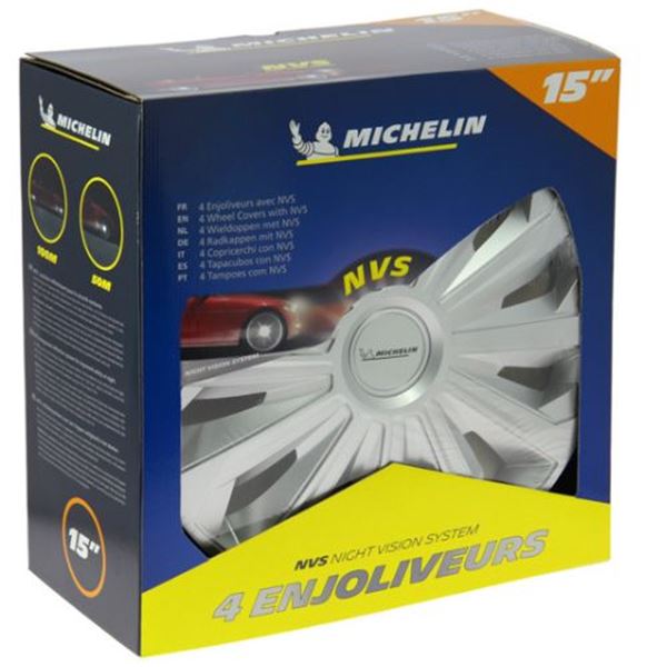 Michelin 4 Tampão de rodas 15" nvs 04 cinzento