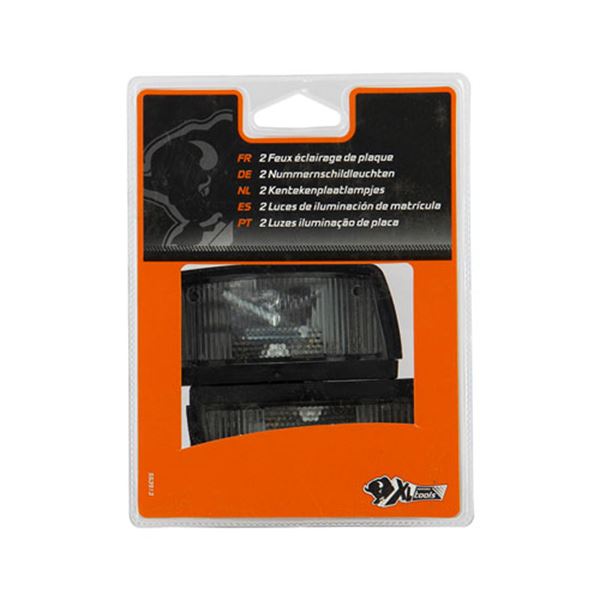 XLPT 2 luzes de iluminação da chapa de matrícula