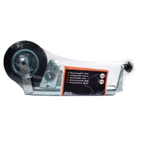 Roda de jóquei XLPT d48 + flange