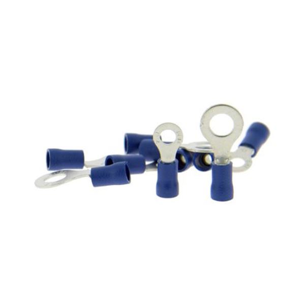 10 Terminais de arruela azul XLTECH