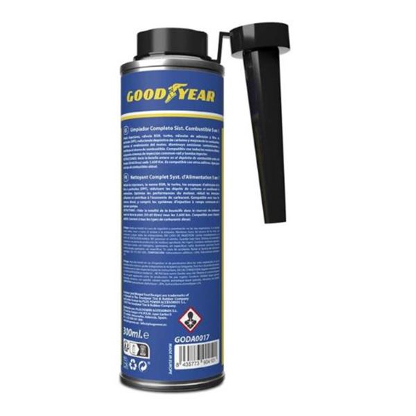 Aditivo de limpeza de motores diesel 5 em 1 da Goodyear