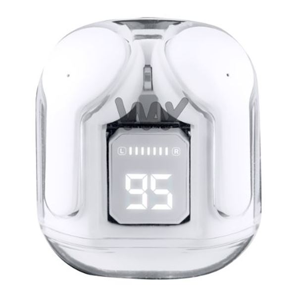 Auriculares TWS Way Bluetooth 5.4 Headphones branco