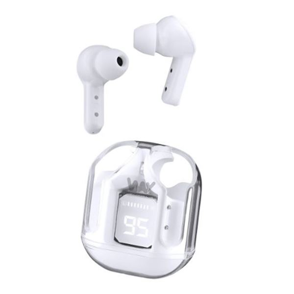 Auriculares TWS Way Bluetooth 5.4 Headphones branco