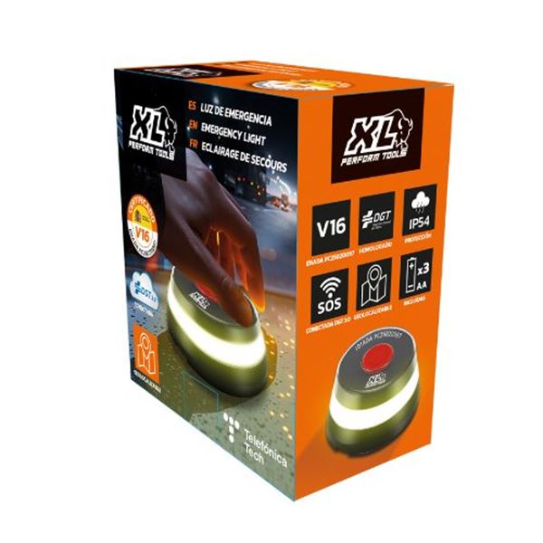 Luz de emergência V16 Xlptools