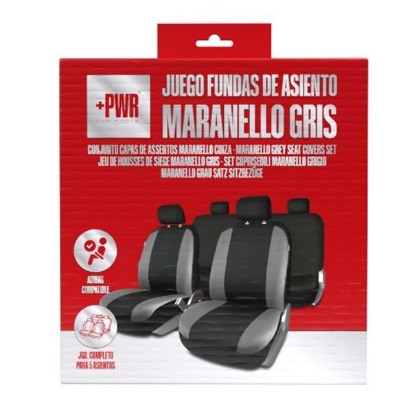 Conjunto de capas para bancos Maranello Cinzento +PWR