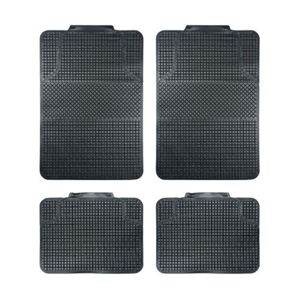 Conjunto de tapetes de borracha para automóvel