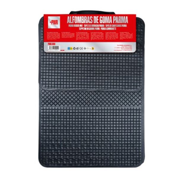 Conjunto de tapetes de borracha para automóvel
