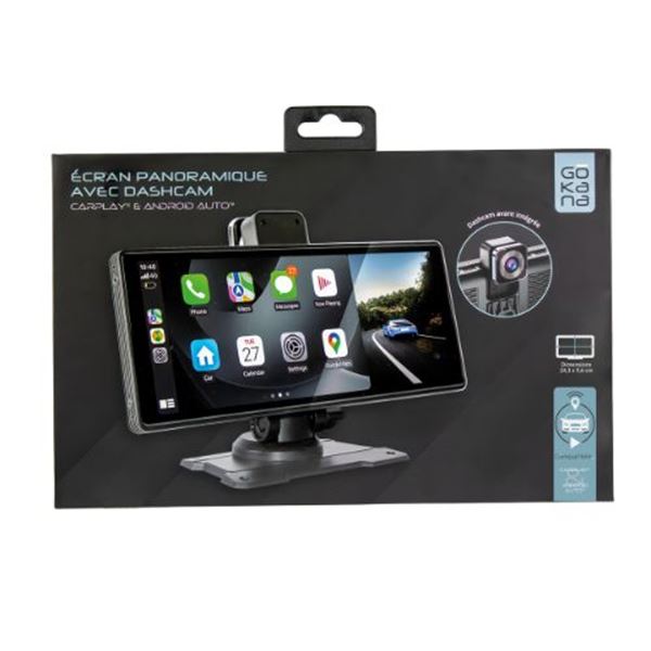Display para automóvel com ecrã panorâmico de 9,3" Gokana