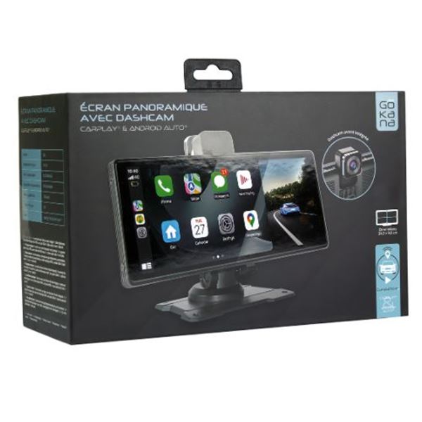 Display para automóvel com ecrã panorâmico de 9,3" Gokana