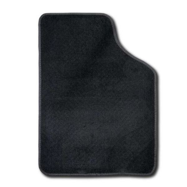 Tapete de carpete ABC Torino Preto 4 peças