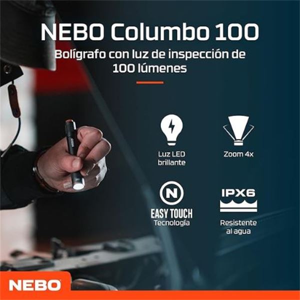 Lanterna compacta de alto desempenho Nebo