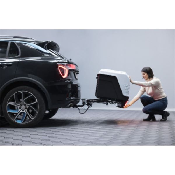 Caixa de reboque Alpha Classic Cinzento