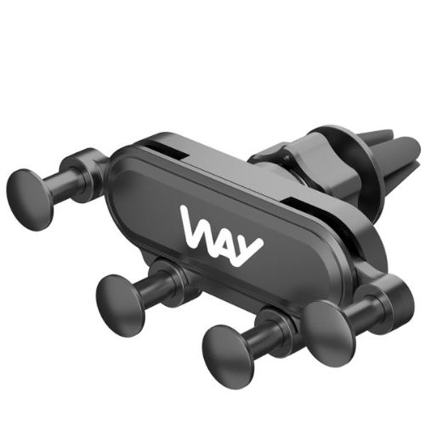 Suporte para telemóvel em forma de mandíbula para grelha de ventilação Way