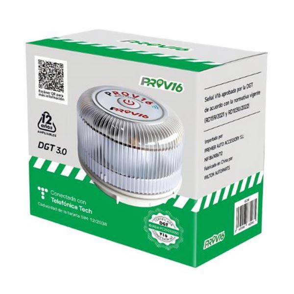 Luz de emergência V16 - PROV16