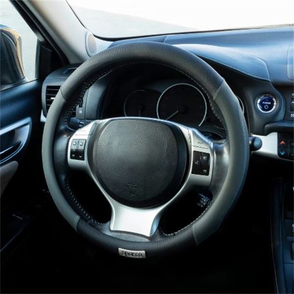 Cobertura do volante Sparco preta e cinzenta