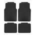 Conjunto de tapetes para carro preto TPE XL COVER 4 peças