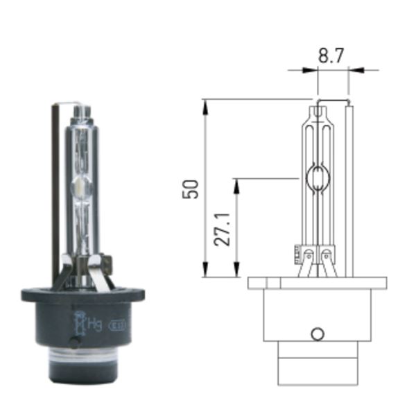 LAMPADA BEST VISION XENON D2S